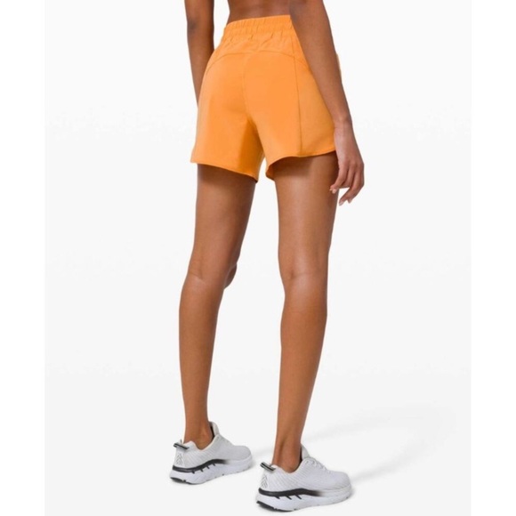 Lululemon Track That Short 5" Monarch Orange - Picture 9 of 9